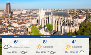 Météo Nantes: Prévisions du dimanche 17 janvier 2021