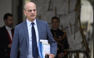 Jean-Michel Blanquer devant l'Elysée, le 24 octobre 2018.