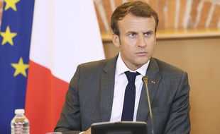 Emmanuel Macron, président de la République, à Toulouse le 11 septembre 2017