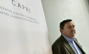 Le Dr Bernard Antoniol, pilote du volet psychiatrique pour le Centre d'action et de prévention contre la radicalisation des individus, à Bordeaux, le 25 mars 2016
