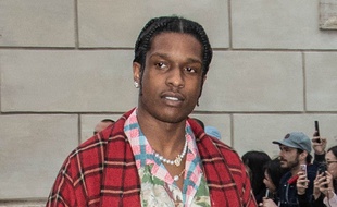 La rappeur ASAP Rocky au défilé Gucci Rome en mai 2019