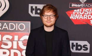 Ed Sheeran lors des iHeartRadio Music Awards 2017 à Los Angeles