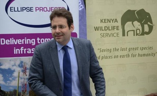Le secrétaire d'Etat français au Commerce extérieur, Matthias Fekl, le 10 juin 2015 à Nairobi, au Kenya