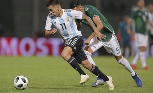 Leandro Paredes compte 9 sélections avec l'équipe d'Argentine.