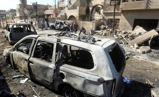 Au moins 16 personnes ont été tuées dimanche dans l'explosion de six voitures piégées dans différents quartiers de Bagdad, ont rapporté des sources médicales et de sécurité.
