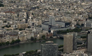 La Maison de la Radio, qui abrite les locaux de Radio France à Paris, le 28 mai 2015