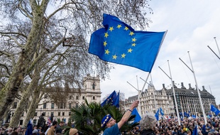 Manifestation à Londres pour un nouveau vote sur le Brexit, le 23 mars 2019.