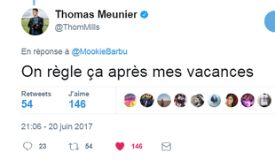 Maillot Domicile PSG Thomas MEUNIER Maillot Domicile PSG Thomas MEUNIER