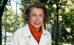 Liliane Bettencourt, l'héritière de L'Oréal en septembre 2002.