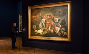 L'exposition sur Delacroix est la plus fréquentée de l'histoire du Louvre.