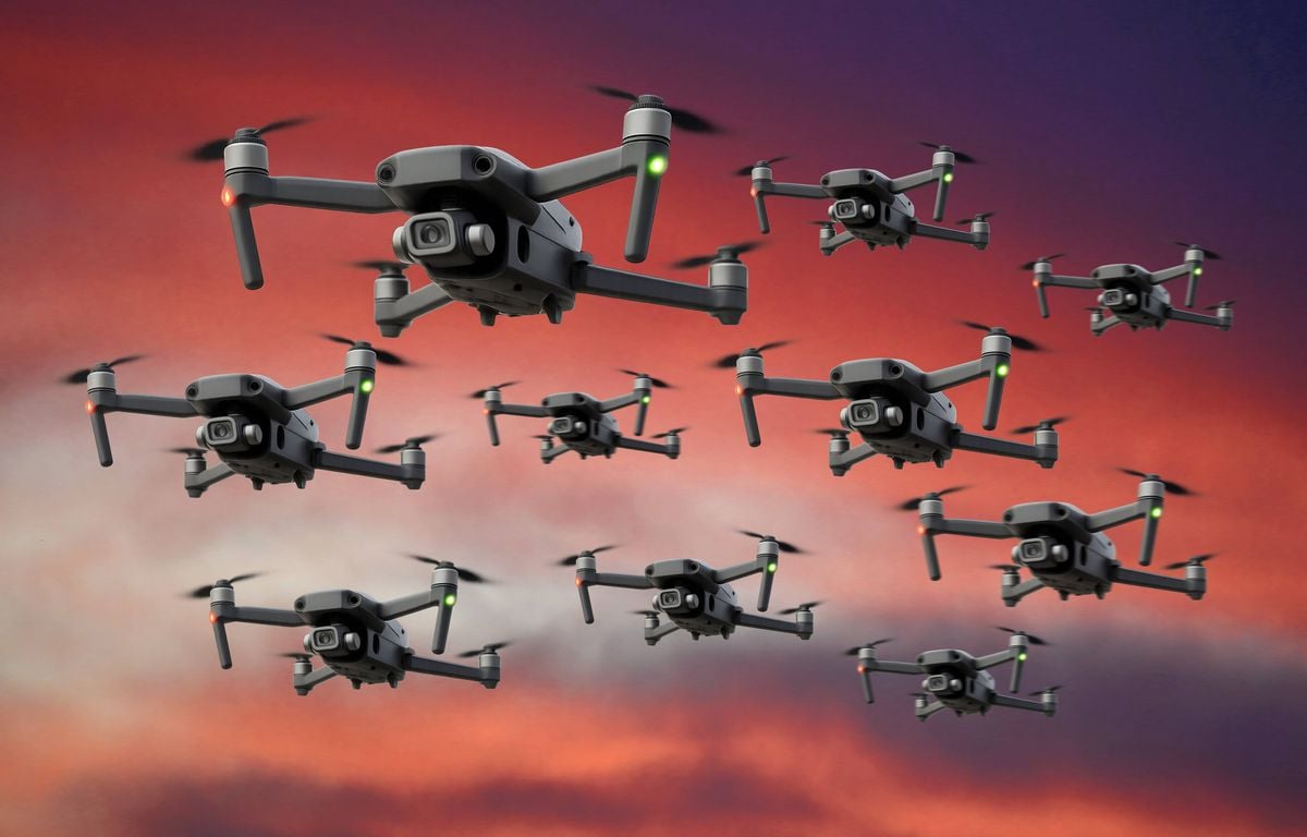 Belgique : Des drones mystérieux ont survolé un camp militaire la nuit dernière
