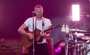 Coldplay sur scène le 18 janvier 2020 à Inglewood aux Etats-Unis