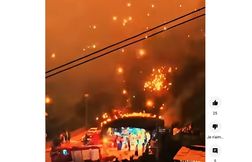 Un spectacle de drones dégénère et vire à la pluie de feu en Chine
