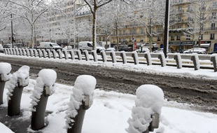 Paris sous la neige.