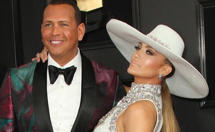 Les futurs mariés Alex Rodriguez et Jennifer Lopez