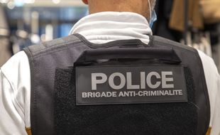 Un policier d'une brigade anticriminalité. Illustration.
