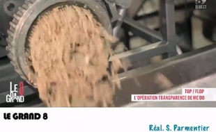 Capture d'écran du zap télé du 6 février 2014.