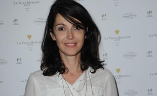 L'actrice Zabou Breitman à la soirée d'inauguration de l'hôtel La Villa Maillot, à Paris, le 25 juin 2013.