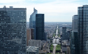 Quartier des affaires de La Défense.
