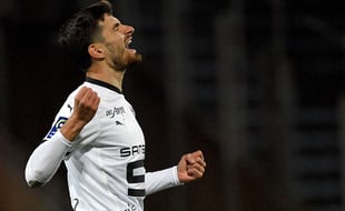 Martin Terrier a livré un grand match samedi soir face à son ancien club l'Olympique Lyonnais.