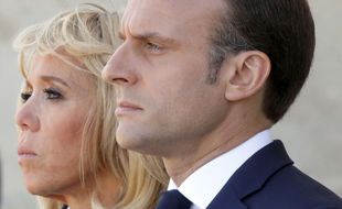 Brigitte et Emmanuel Macron (illustration)