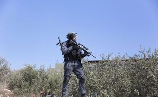 Un soldat israélien dans une colonie en Cisjordanie (illustration)