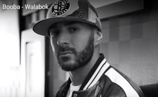 Karim Benzema dans un clip de Booba.
