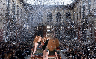Le défilé Sonia Rykiel, le 3 octobre 2016, lors de la Fashion Week parisienne.