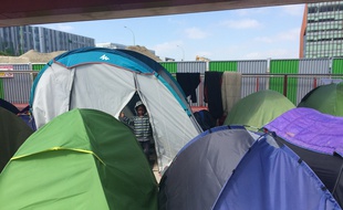 Sur le camp du Millénaire