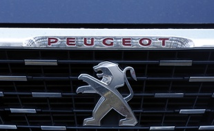 Le logo de Peugeot, illustration