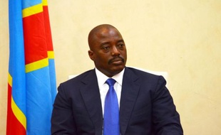 Le président Joseph Kabila le 19 janvier 2015 à Kinshasa