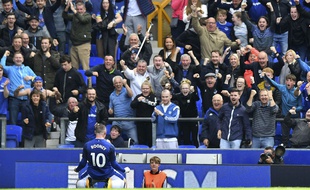 Wayne Rooney à Everton