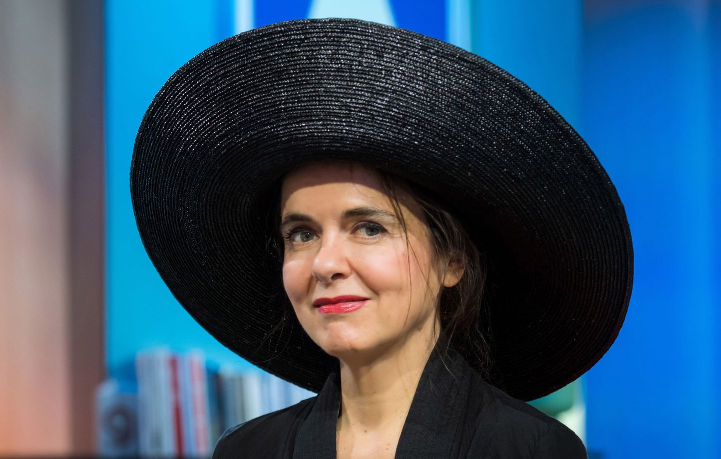 Amélie Nothomb sur le plateau de La Grande librairie, en 2019.