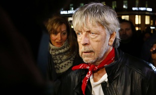 Le chanteur Renaud à ¨Paris en janvier 2016