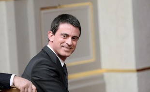 Le Premier ministre Manuel Valls à l'Elysée le 29 avril