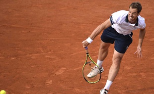 Richard Gasquet à Roland-Garros le 28 mai 2015.