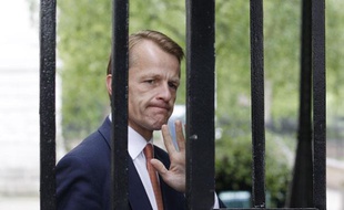 Le secrétaire d'Etat britannique au Trésor David Laws, le 18 mai 2010 à Londres.
