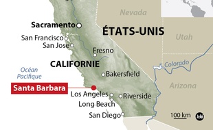 Carte de la Californie