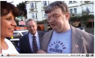 Capture d'écran d'une vidéo montrant Kim Peek, l'homme ayant inspiré le personnage de Rain man.