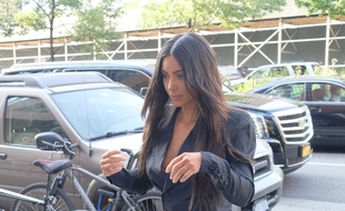 Kim Kardashian dans les rues de Manhattan