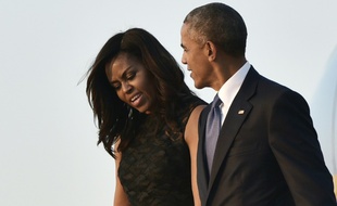 Michelle et Barack Obama à Maryland le 12 juillet 2016