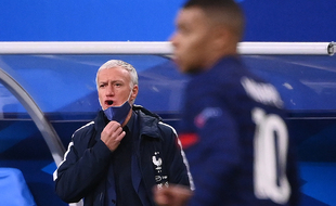 Didier Deschamps lors de France-Suède, le 17 novembre 2020.