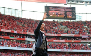 Arsène Wenger a vécu son dernier match à domicile, dimanche.