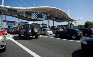 Un péage d'autoroute (illustration)