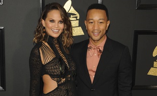 Chrissy Teigen et John Legend aux Grammy Awards