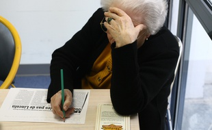 Illustration personne âgée.