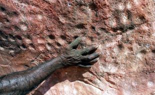 Des gravures vieilles de 60.000 ans à Jinmium, en Australie.