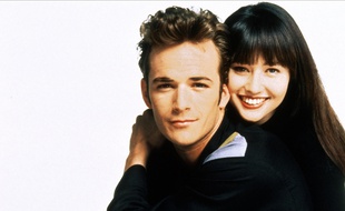 Les acteurs Shannen Doherty et Luke Perry