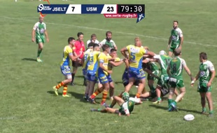 Un jeune ailier a été blessé lors de la bagarre qui a éclaté durant la finale.