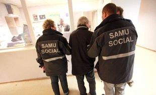 Le Samu social à Lille, le 3 novembre 2011.
